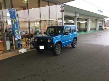 ジムニーご納車おめでとうございます！！！